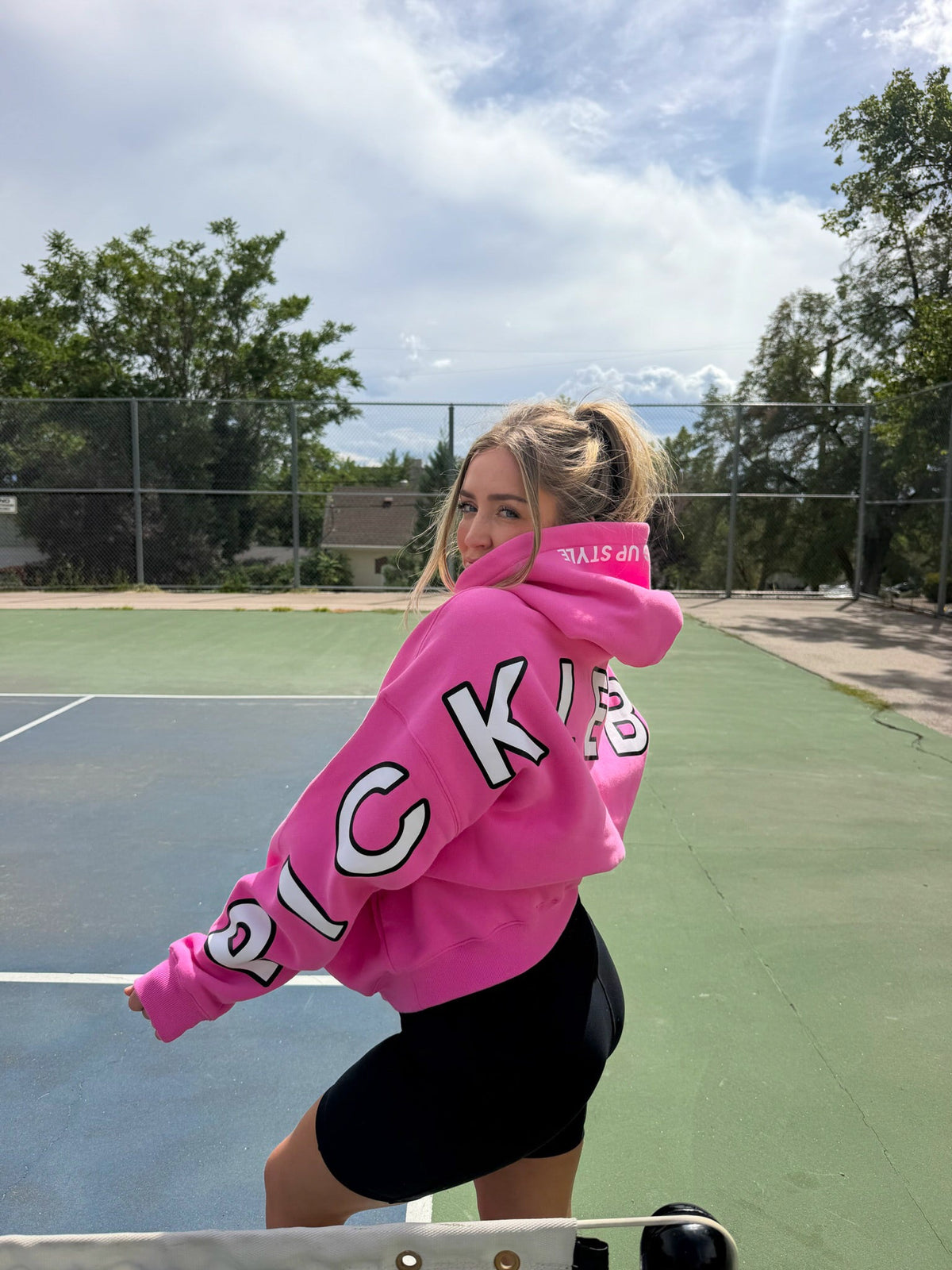 PickleBaby Hoodie - Hot Pink