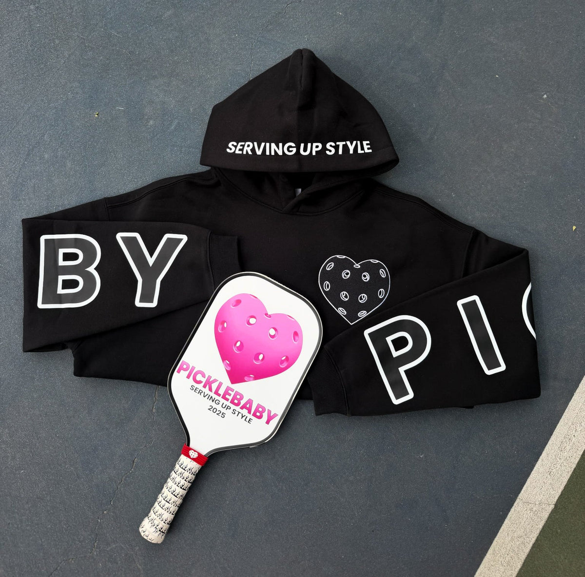 PickleBaby Hoodie - Black