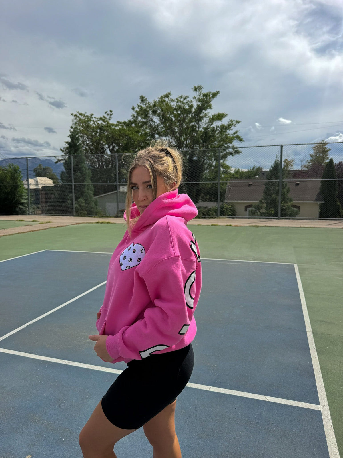 PickleBaby Hoodie - Hot Pink